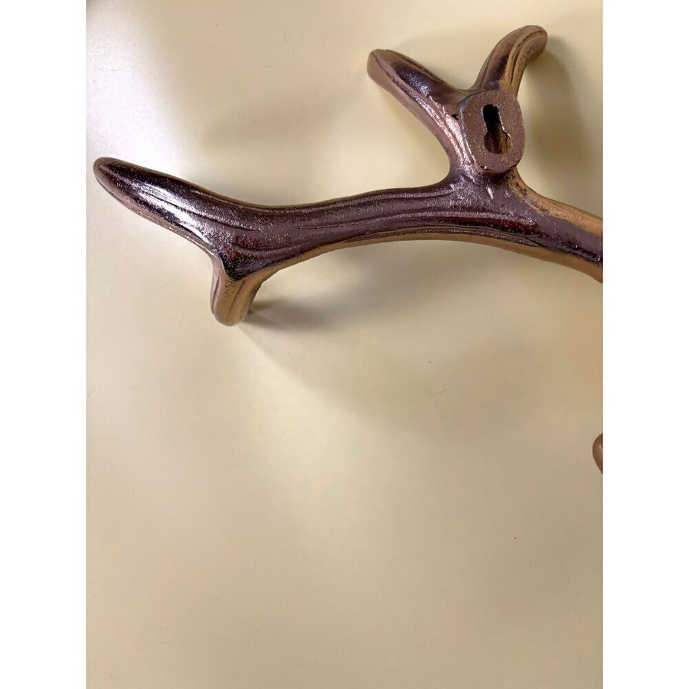 Rose Gold Vintage Antler Wall Hanging - Picture 9 of 9